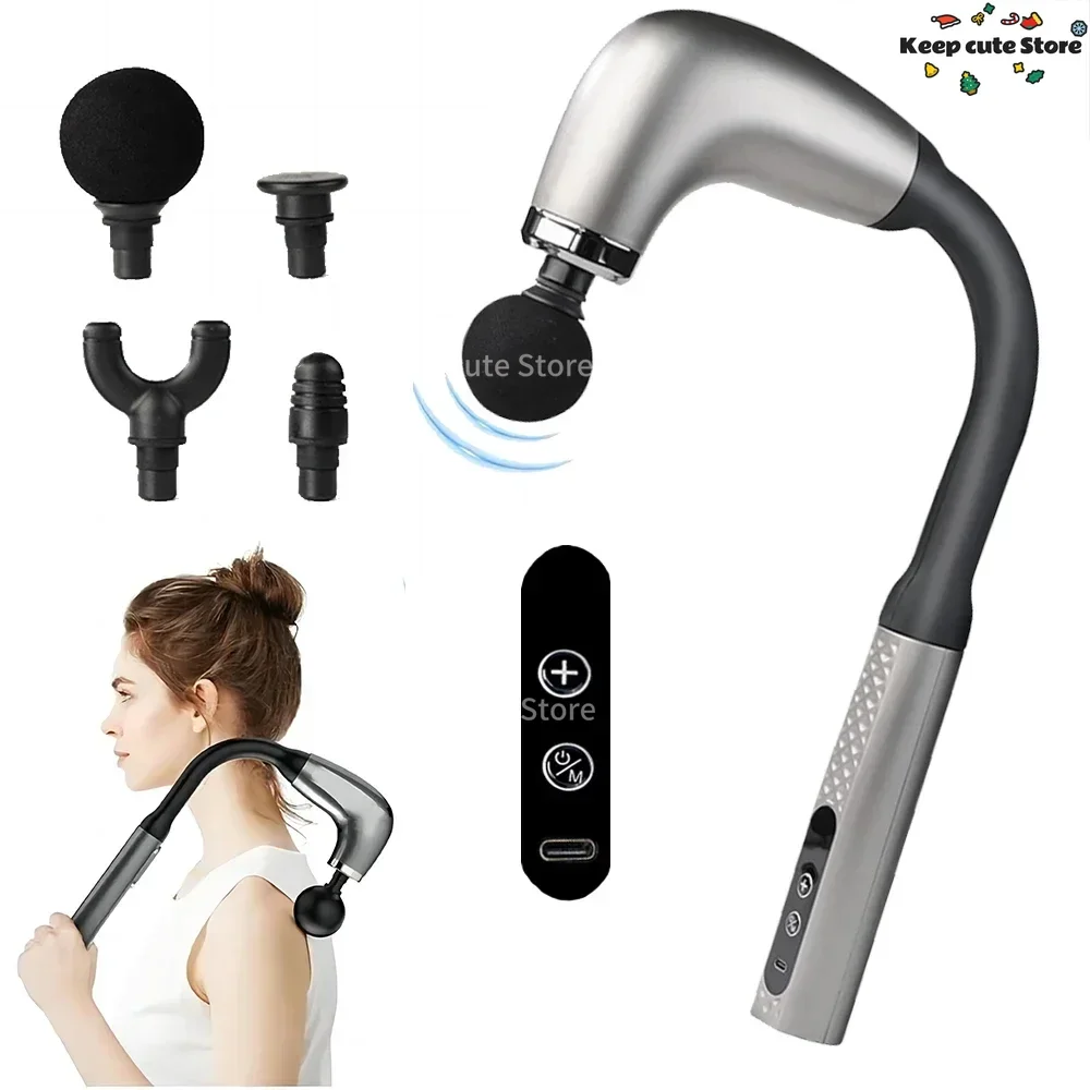 Pistolet do masażu pleców z wydłużonym-łokciowym uchwytem 💆♂️